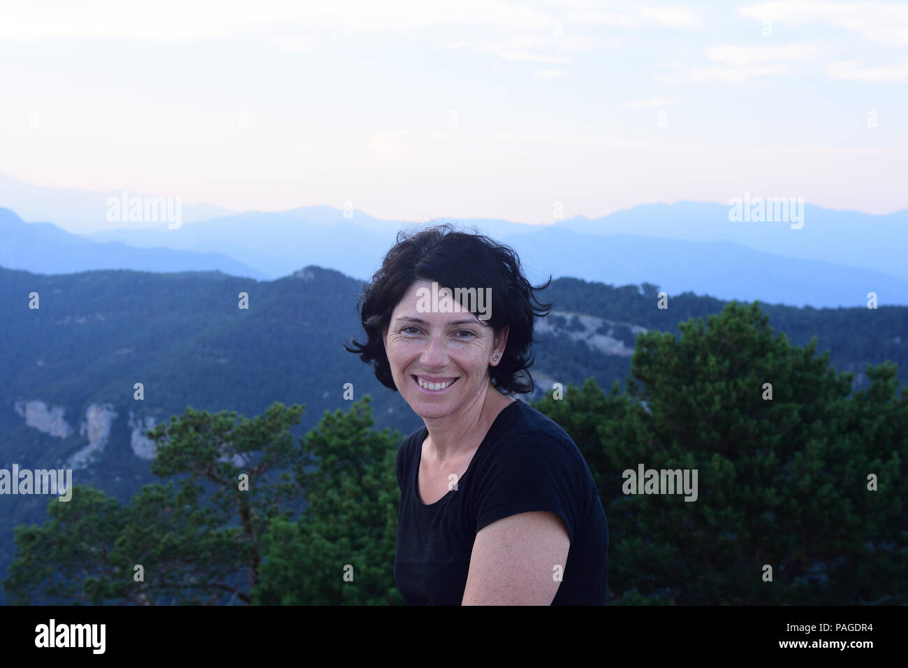 Portrait female hiker hi-res stock photography and images - Alamy