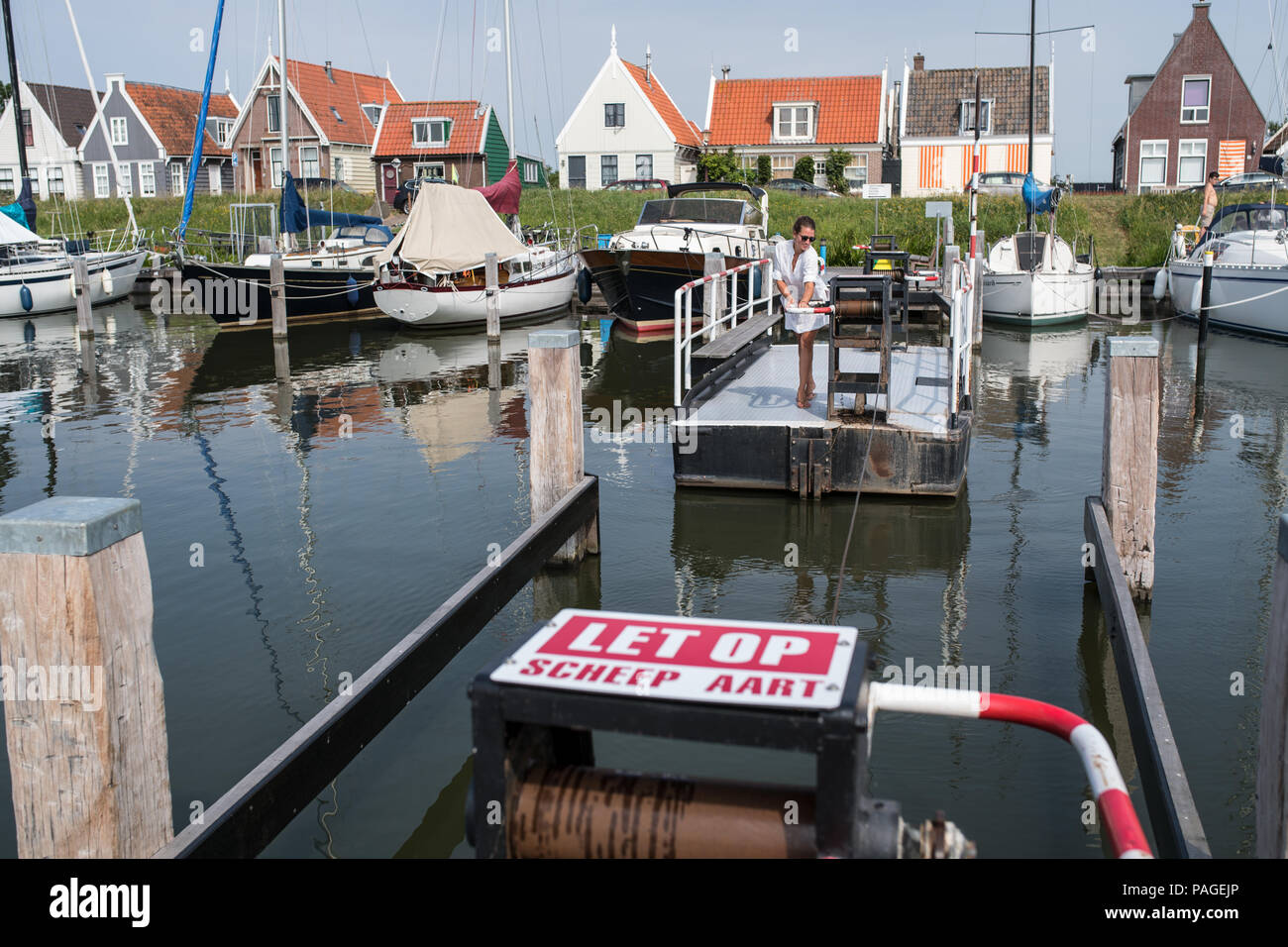 Durgerdam a small village near Amsterdam Stock Photo Alamy