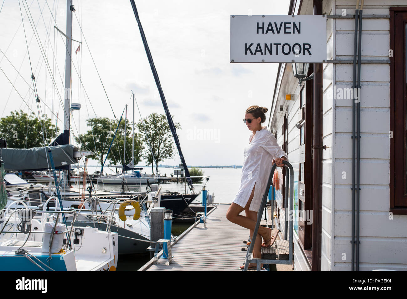Durgerdam a small village near Amsterdam Stock Photo Alamy