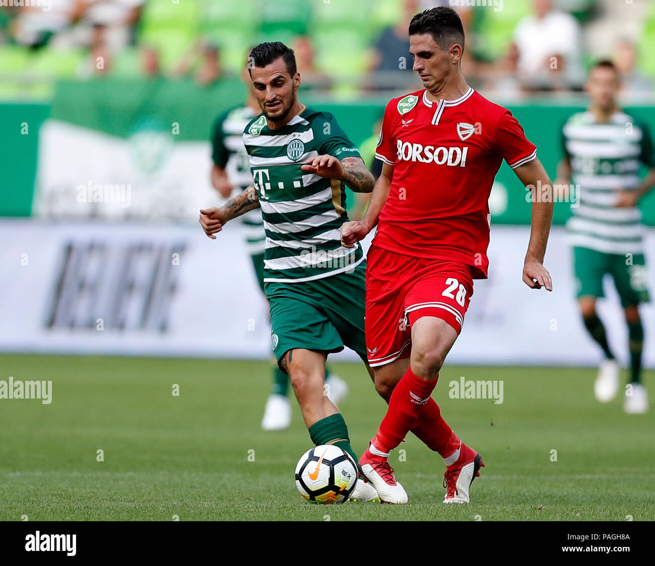 Ferencvarosi TC V DVTK - Hungarian Cup 2-1 Editorial Photography