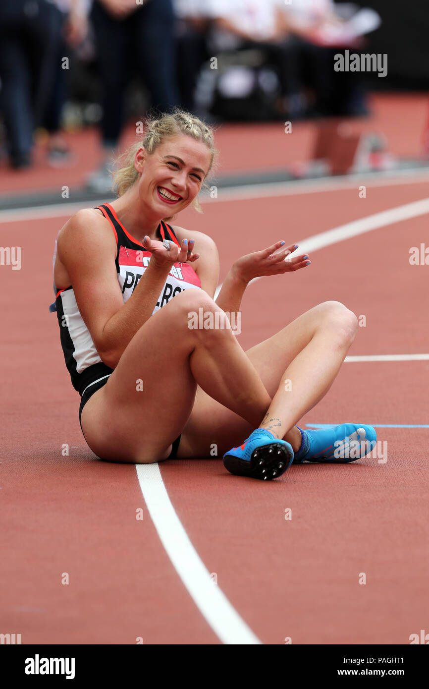 London UK 22nd July 18 Isabelle PEDERSEN Norway Relaxing After london-uk-22nd-july-18-isabelle-pedersen-norway-relaxing-after