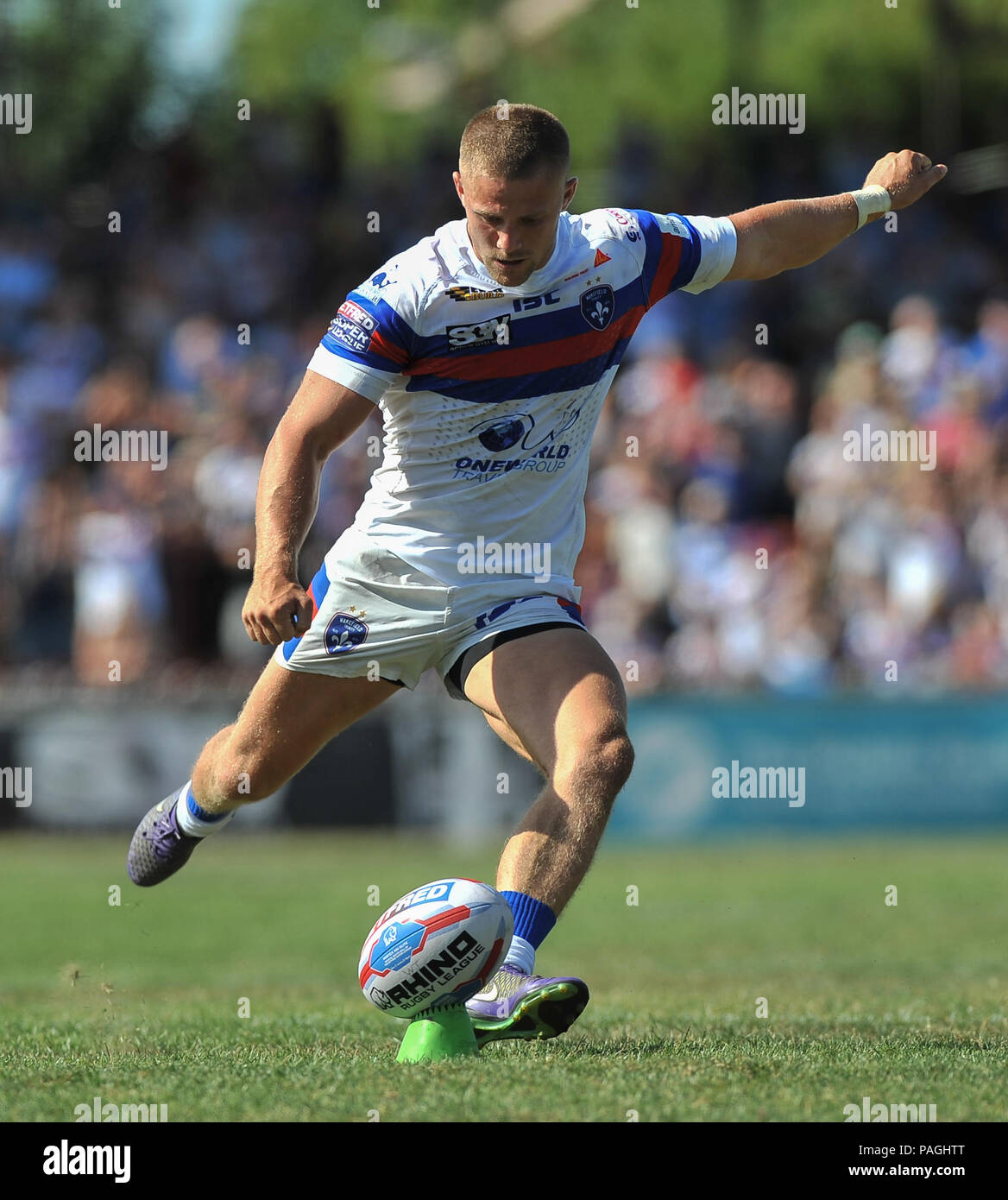 Mobile Rocket Stadium Wakefield Uk 22nd July 18 Betfred Super League Rugby League Between Wakefield Trinity Mobile Rocket Stadium Wakefield Uk 22nd July 18 Betfred Super League Rugby League Between Wakefield Trinity