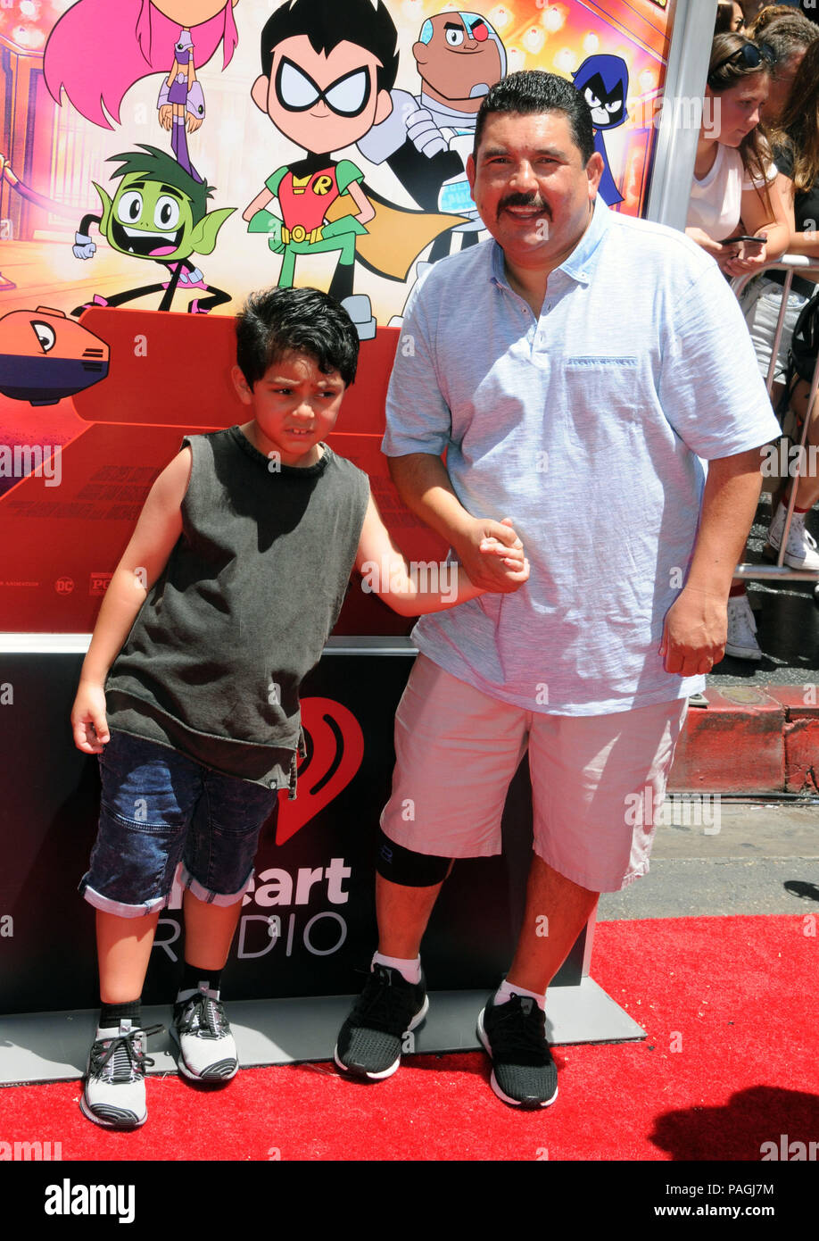 HOLLYWOOD, CA JULY 22 Television personality Guillermo Rodriguez and