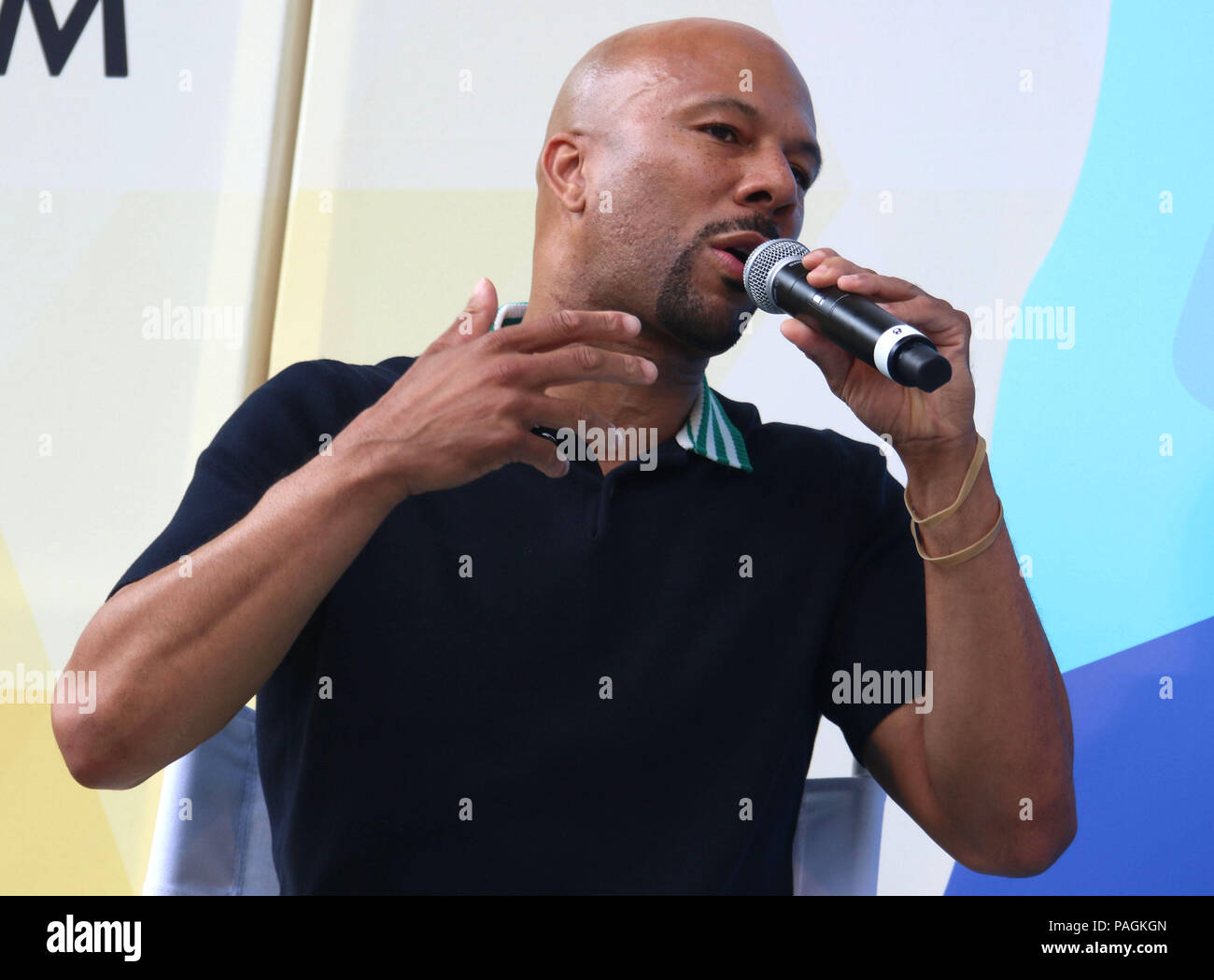 New York City, New York, USA. 21st July, 2018. Rapper and activist ...