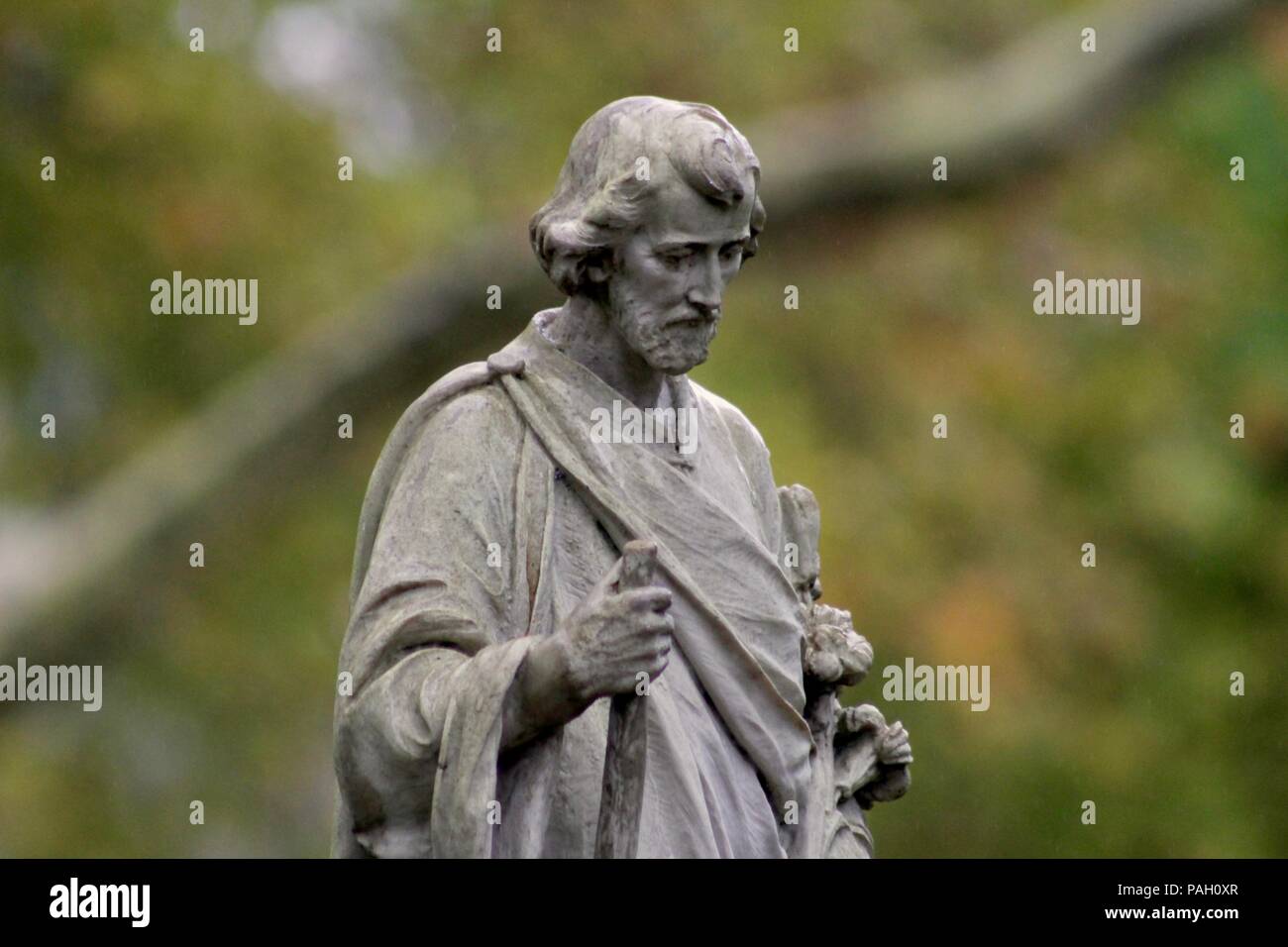 statue of St Joseph Stock Photo - Alamy