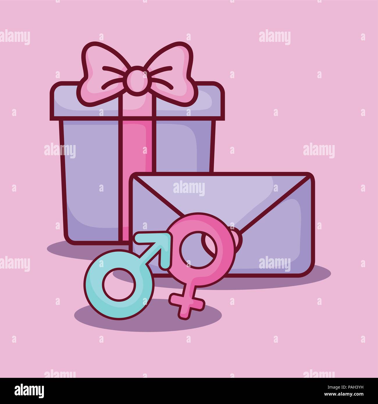 Dating site with pink background