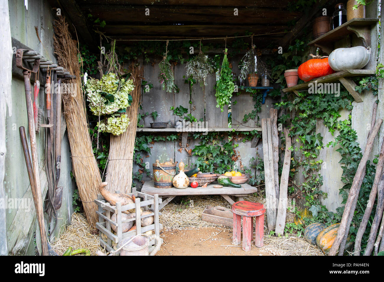Work shed in the Shire Stock Photo