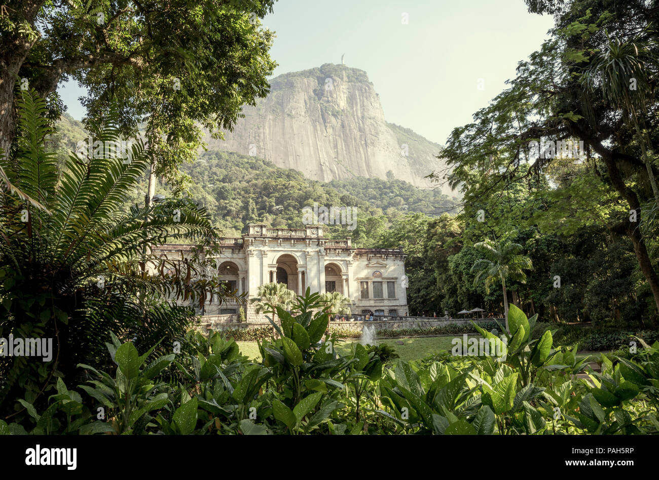 Rio de Janeiro, Brazil - December 16, 2017: Visual Arts School of Parque Enrique Lage in Rio de Janeiro, Brazil Stock Photo