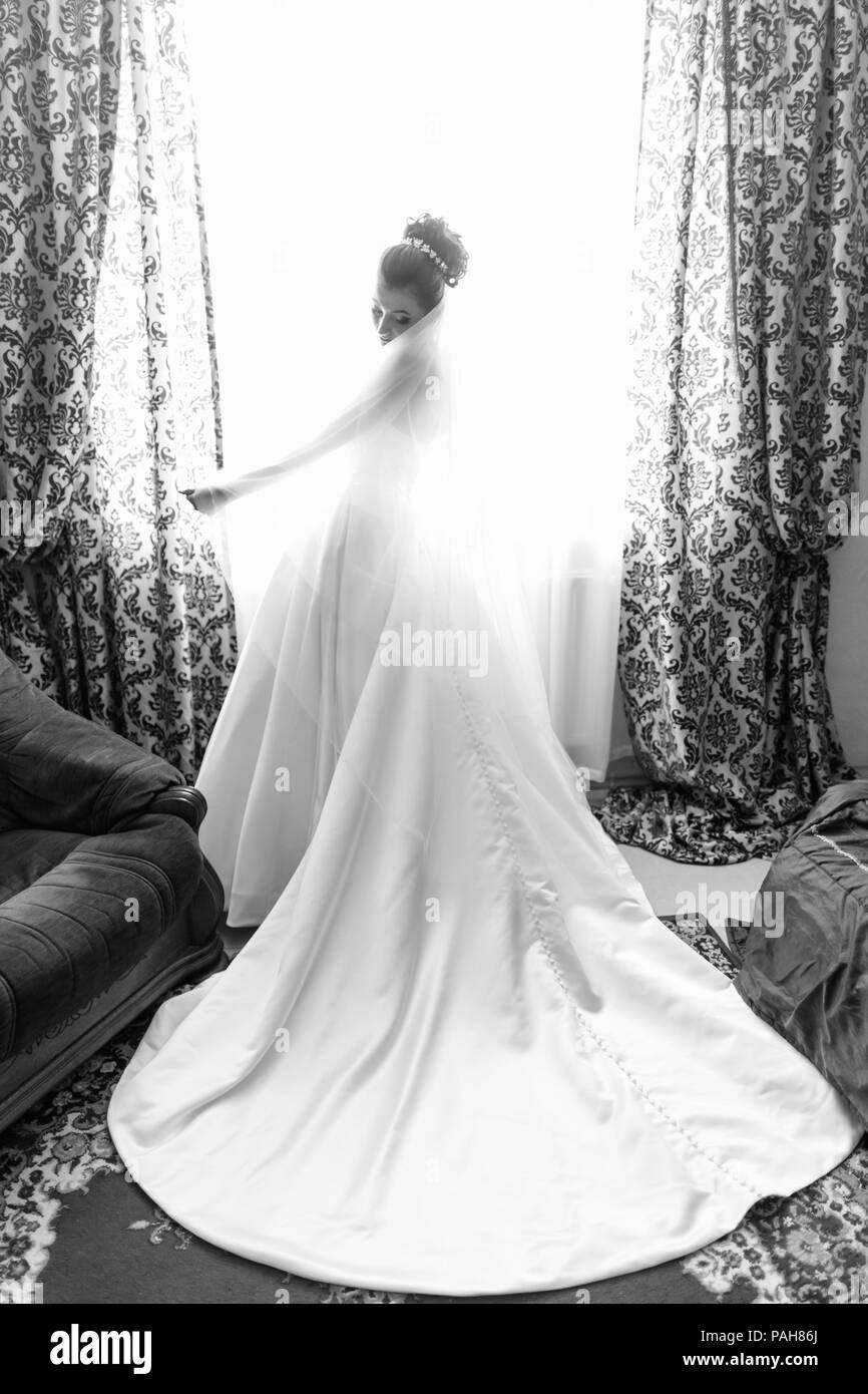 Black and gold dress Black and White Stock Photos & Images - Alamy