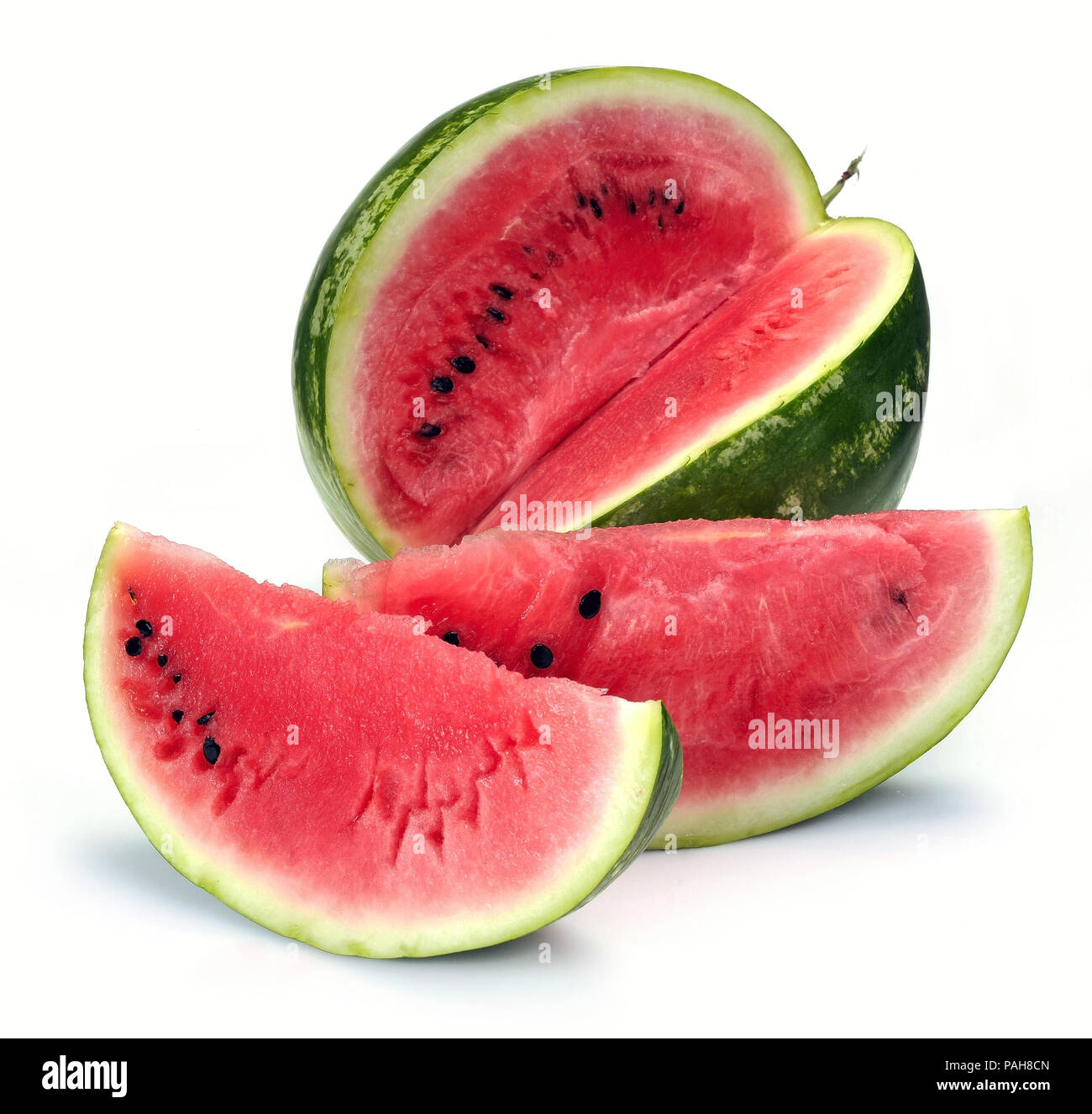 Watermelon isolated on white background Stock Photo - Alamy