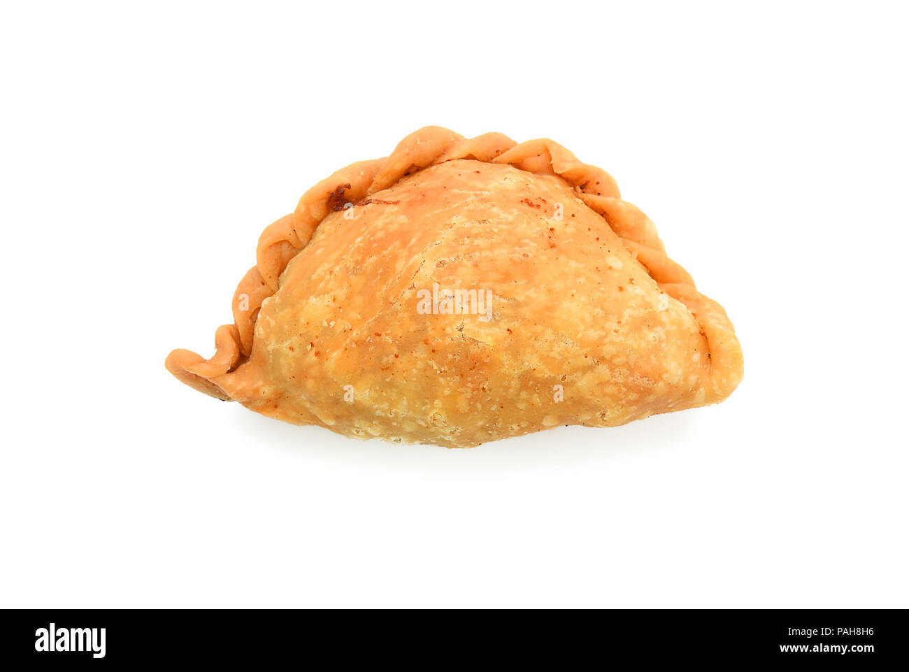 Curry puff on white background Stock Photo Alamy