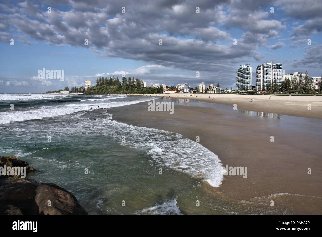 Burleigh Heads. Gold Coast region of Queensland, Australia Stock Photo