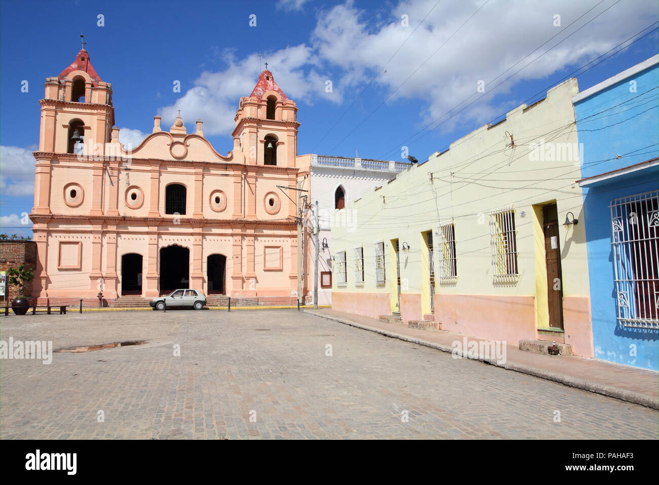 Camaguey, Cuba - old town listed on UNESCO World Heritage List Stock Photo
