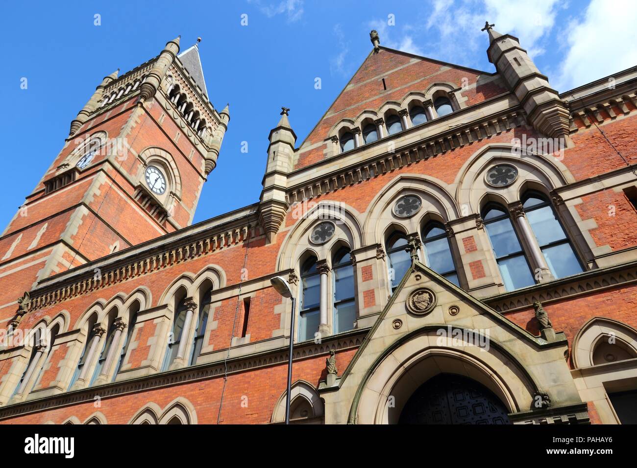 Manchester - city in North West England (UK). Minshull Street Crown Court. Stock Photo