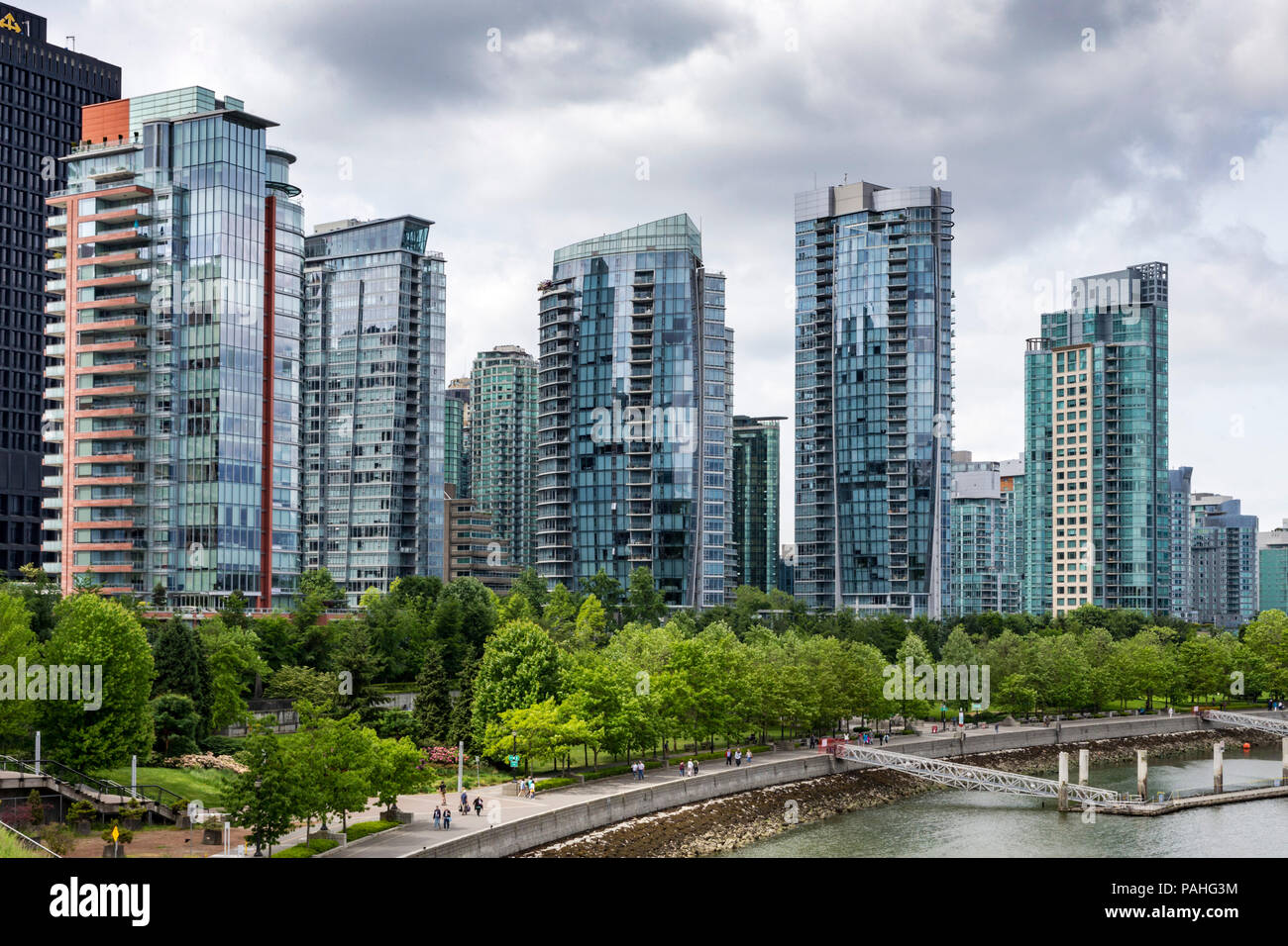 Canada vancouver tall building hi-res stock photography and images - Alamy