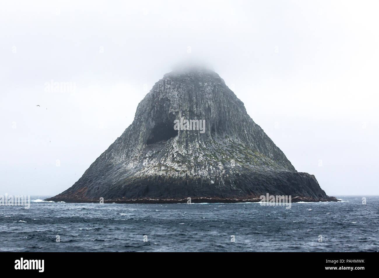 The Pyramid, Chatham Islands, New Zealand Stock Photo