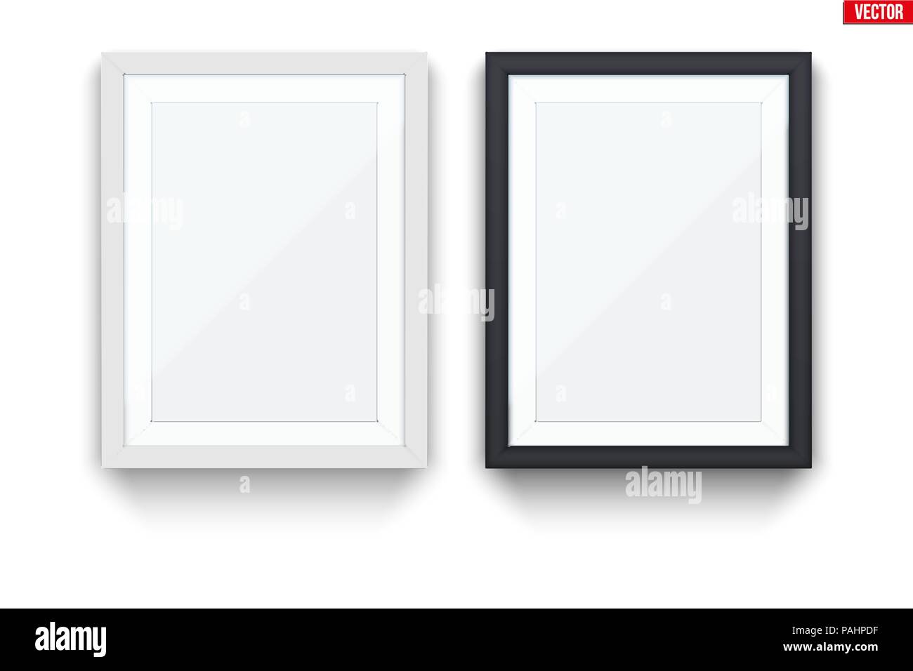 Set of modern picture frames Stock Vector Image & Art Alamy