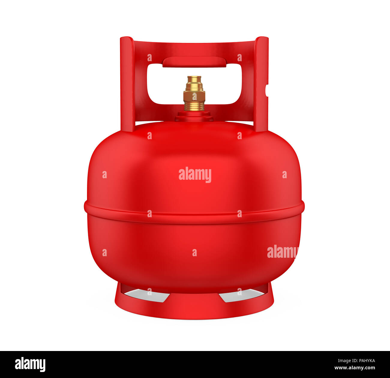 Gas Cylinder Isolated Stock Photo Alamy