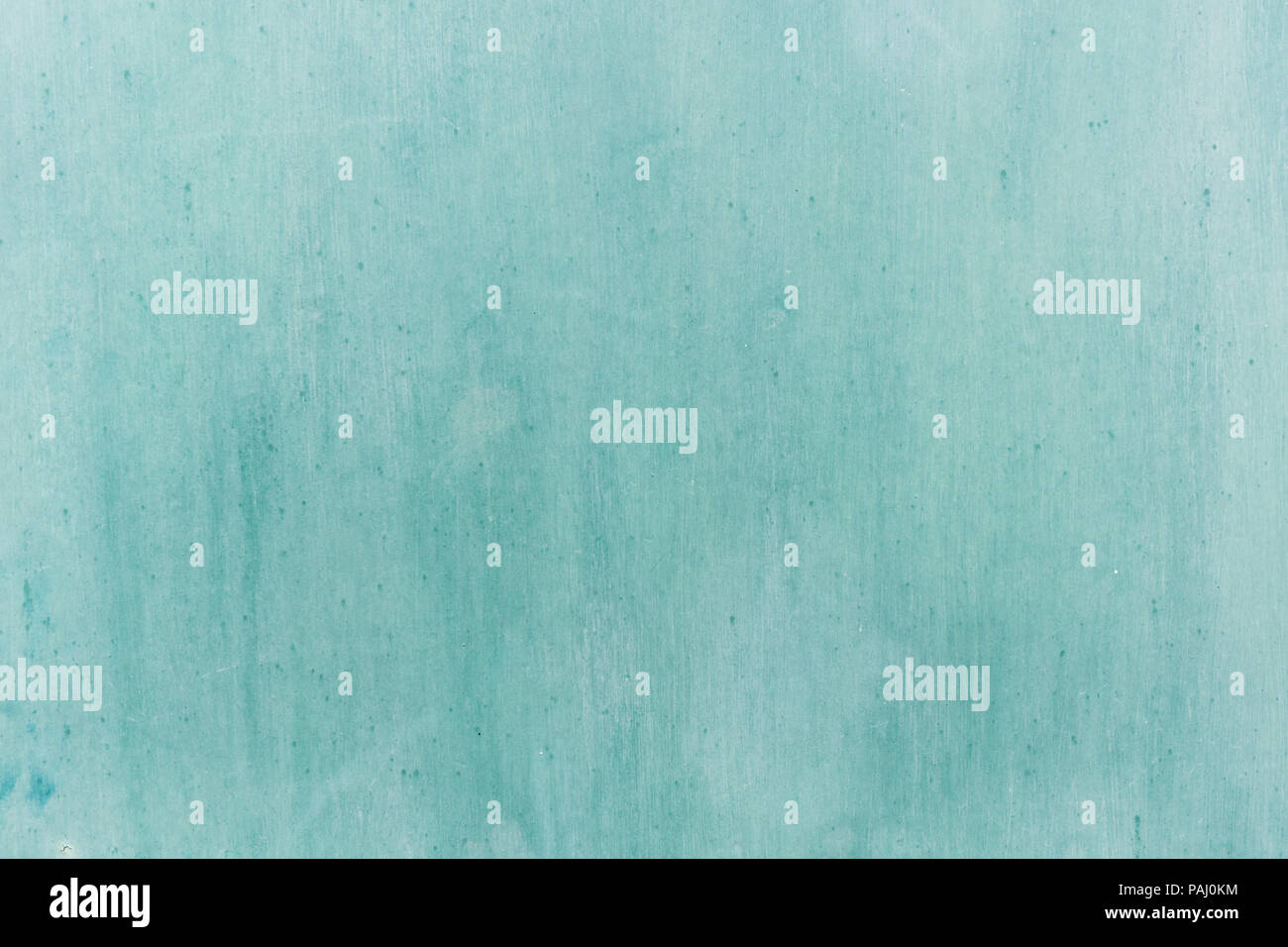 Turquoise painted wooden wall background Stock Photo