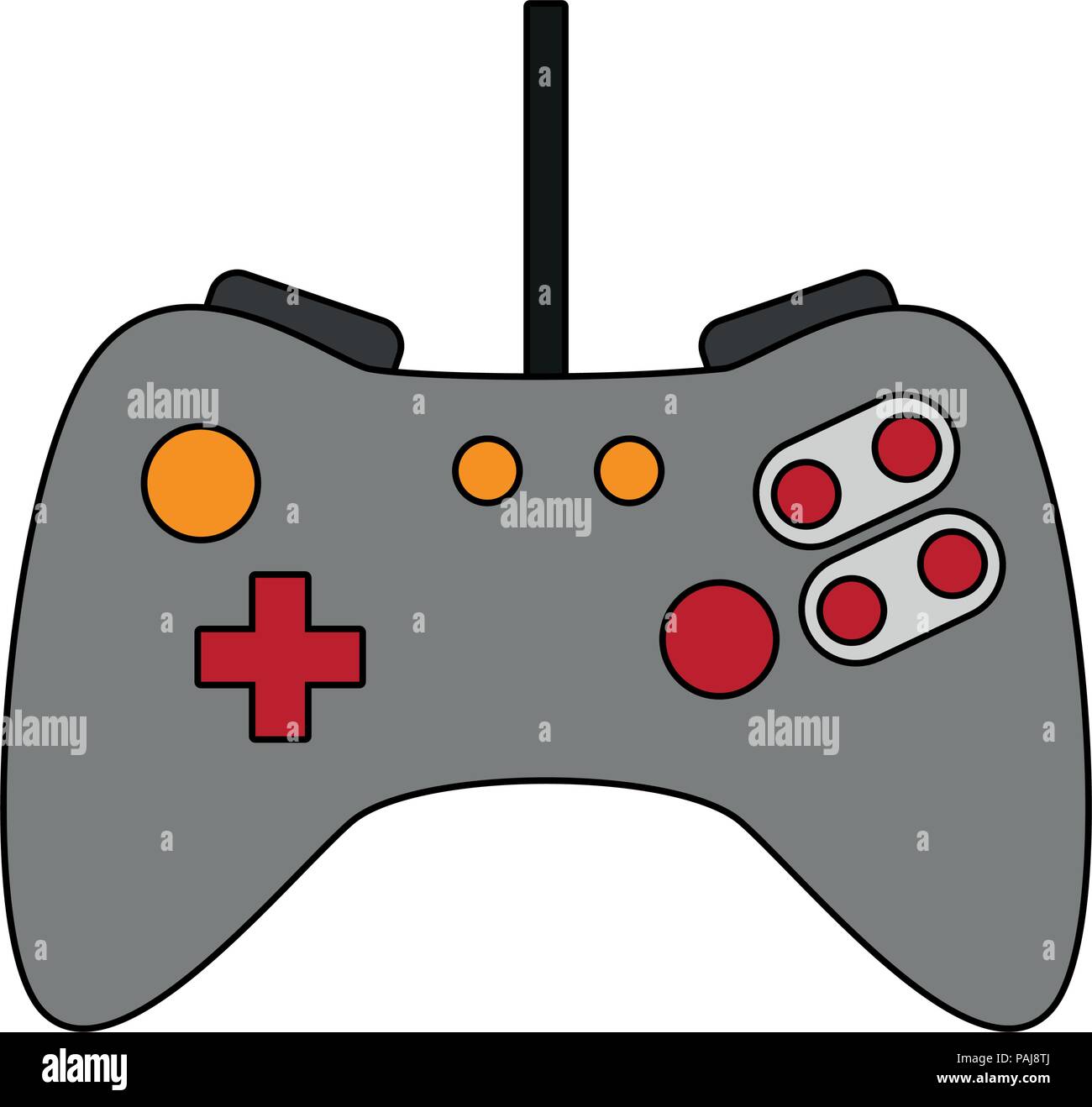 Modern console gamepad vector illustration graphic design Stock Vector ...
