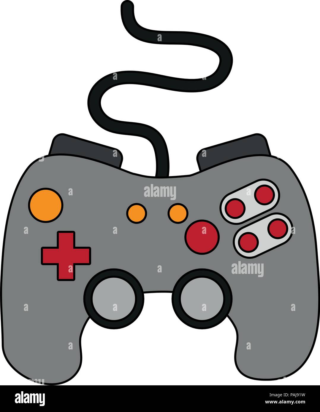 Modern console gamepad vector illustration graphic design Stock Vector ...