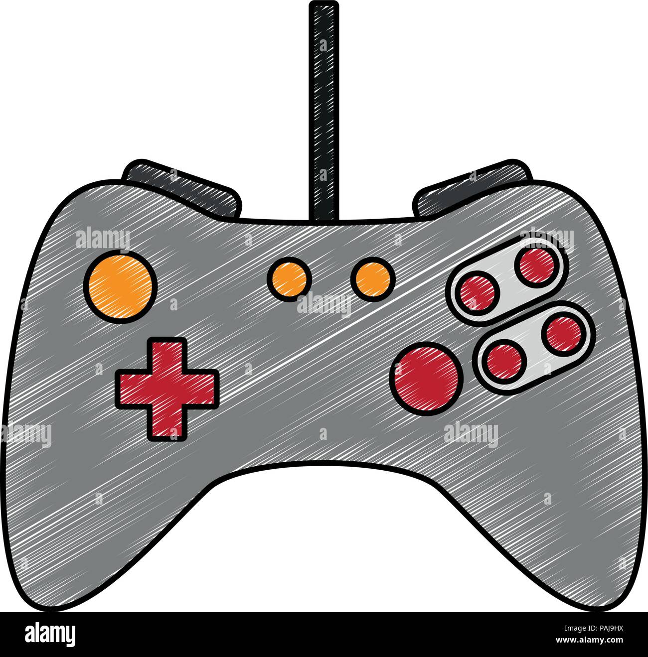 Modern console gamepad vector illustration graphic design Stock Vector ...