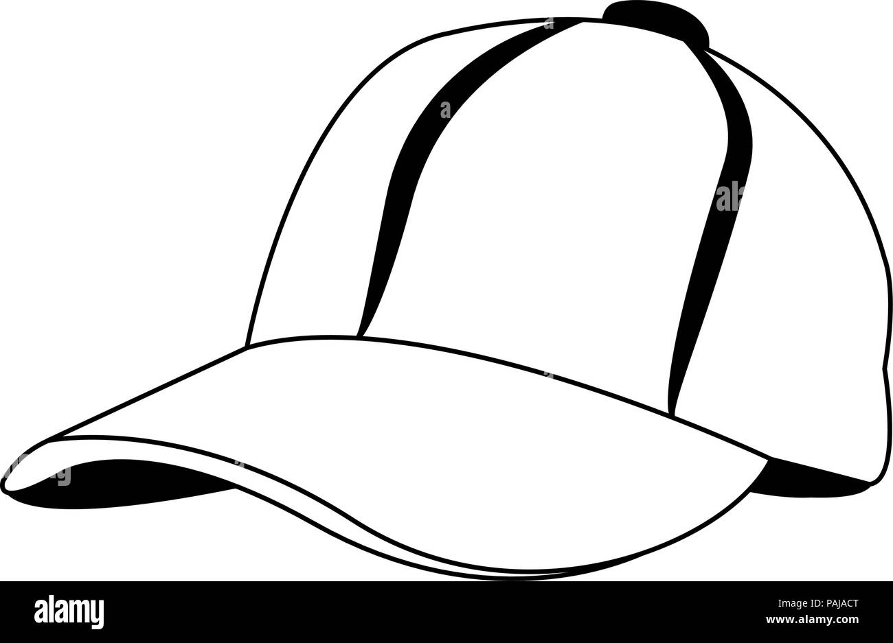 Baseball sport hat vector illustration graphic design Stock Vector
