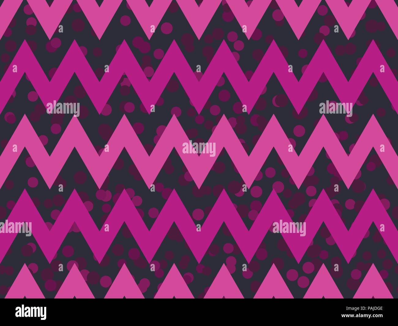 Dots chevron pattern zig zag hi-res stock photography and images - Alamy