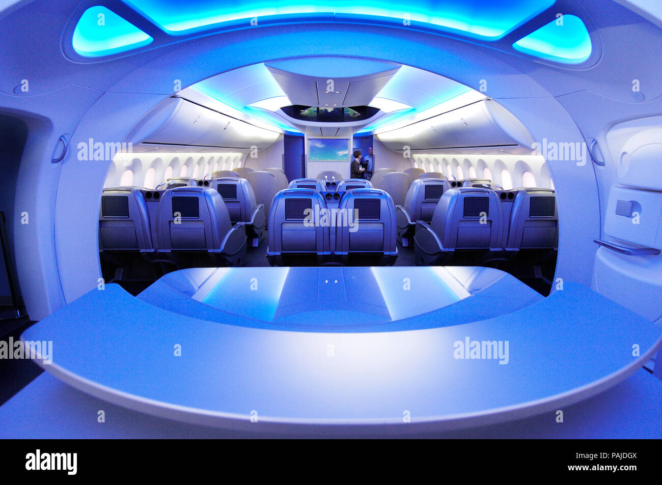 Dreamliner Boeing 787 Interior Stock Photos Dreamliner