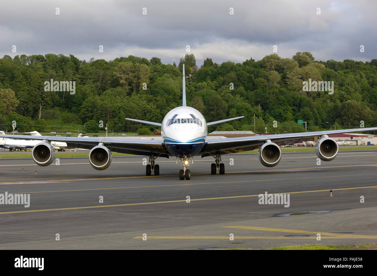 ATI - Air Transport International McDonnell Douglas DC-8-73F taxiing Stock Photo