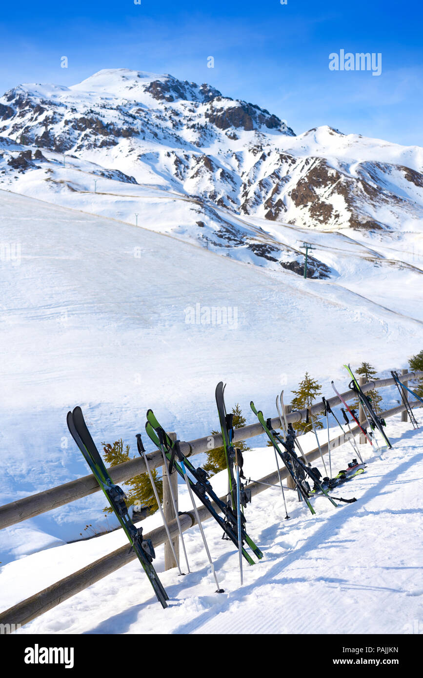 Formigal ski area in Huesca Pyrenees of Spain Stock Photo - Alamy