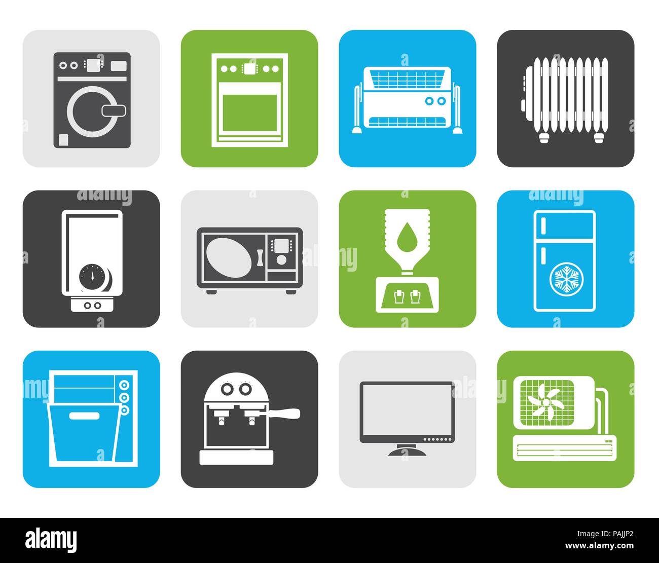 Electronic air heater Stock Vector Images - Alamy