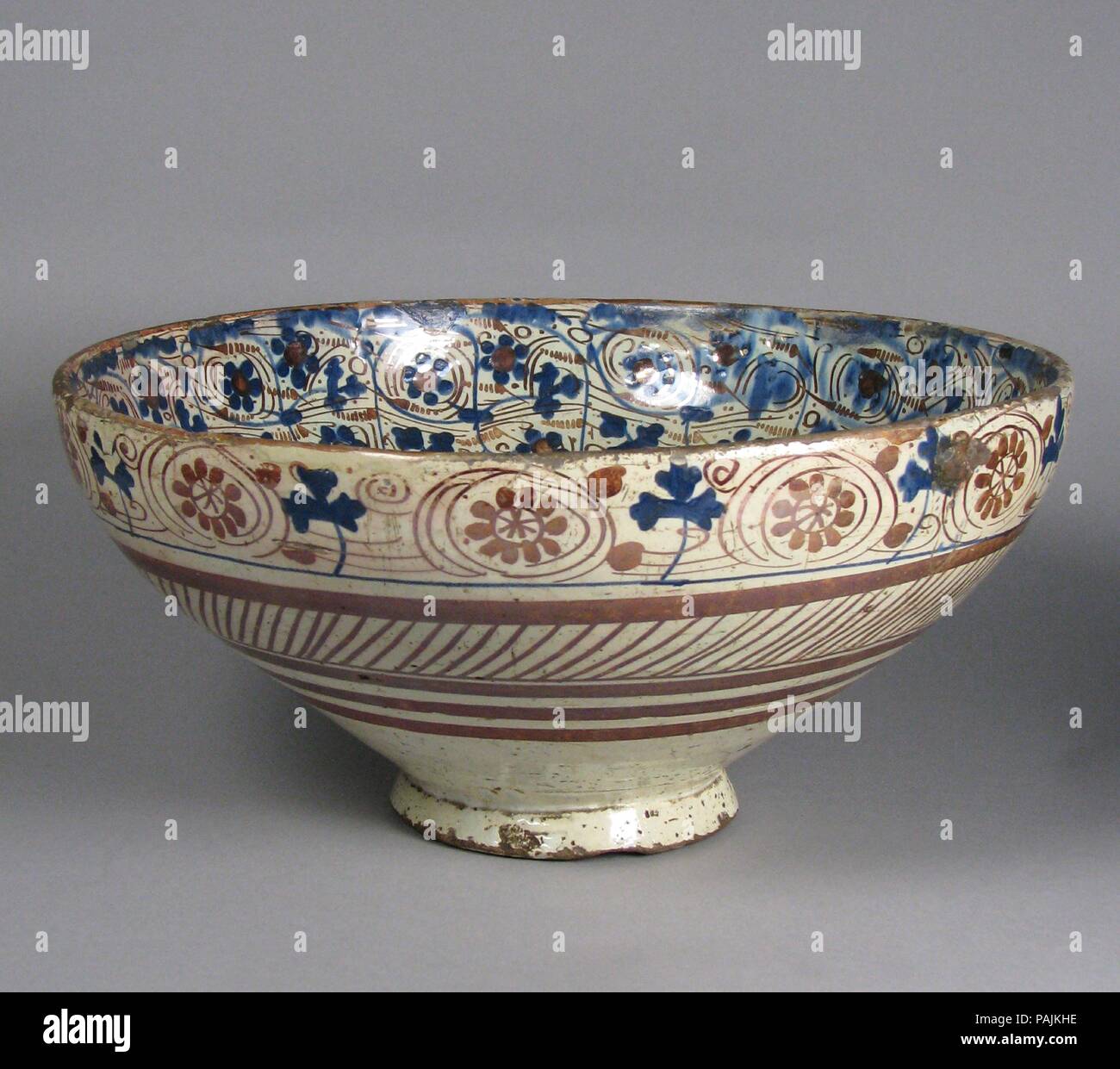 Bowl. Culture Spanish. Dimensions Overall 13 in. (33 cm). Date 1440