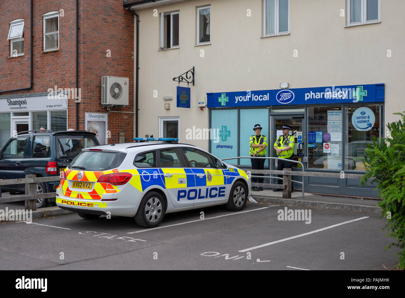 Amesbury wiltshire high street hi-res 