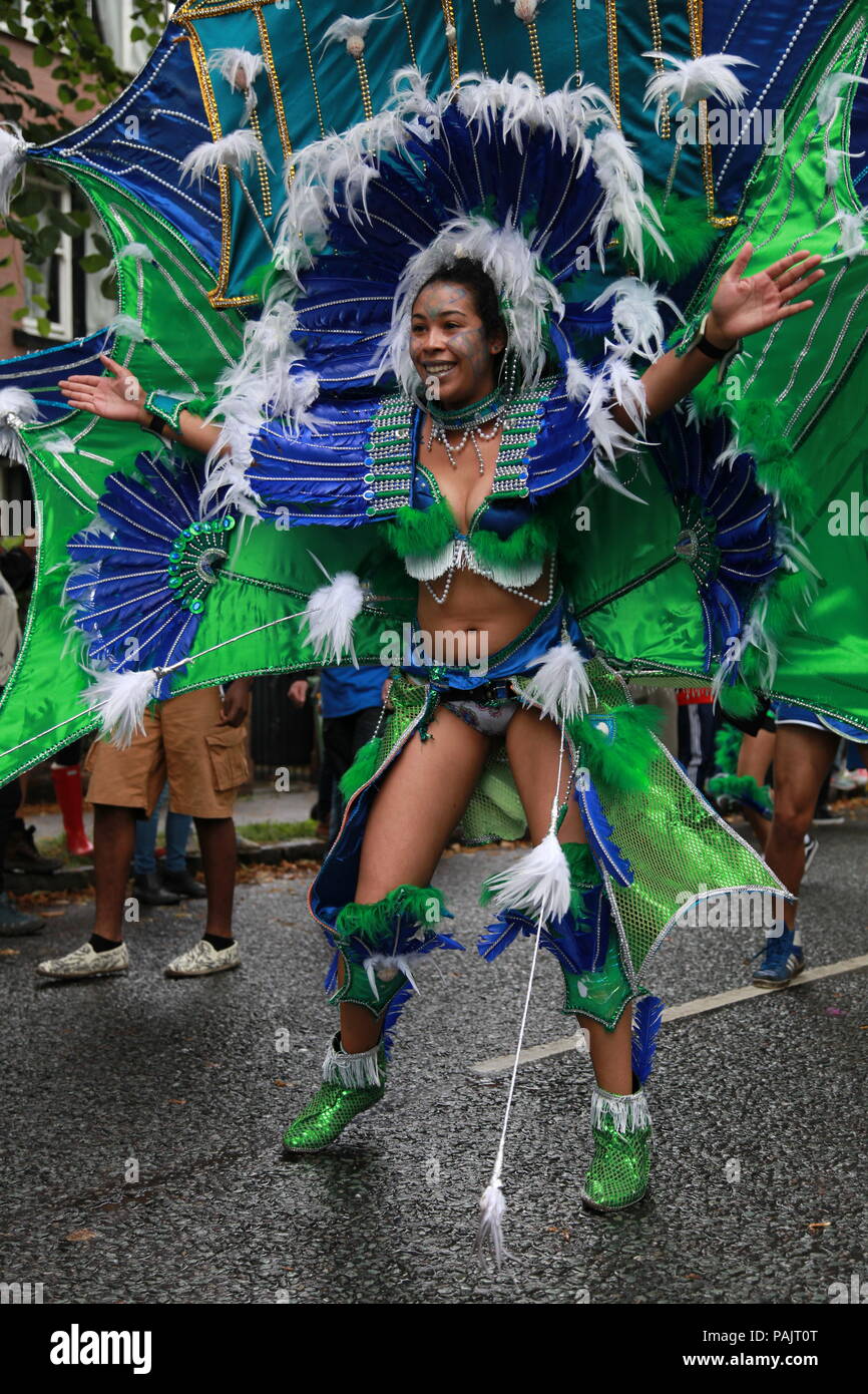 Leeds West Indian Carnival 2015 Stock Photo