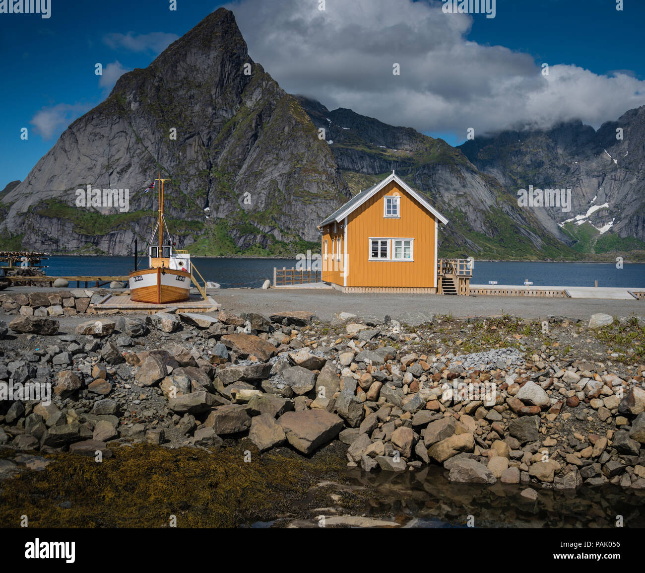 Reine, Lofoten Islands, Norway. Stock Photo