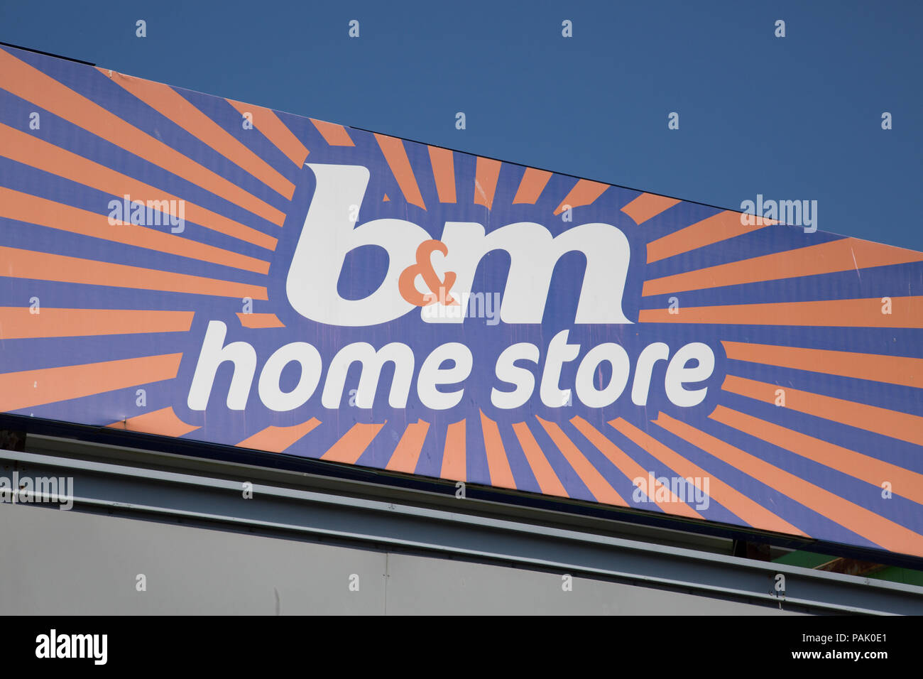 B&M Home store, Holyhead, Anglesey Stock Photo Alamy