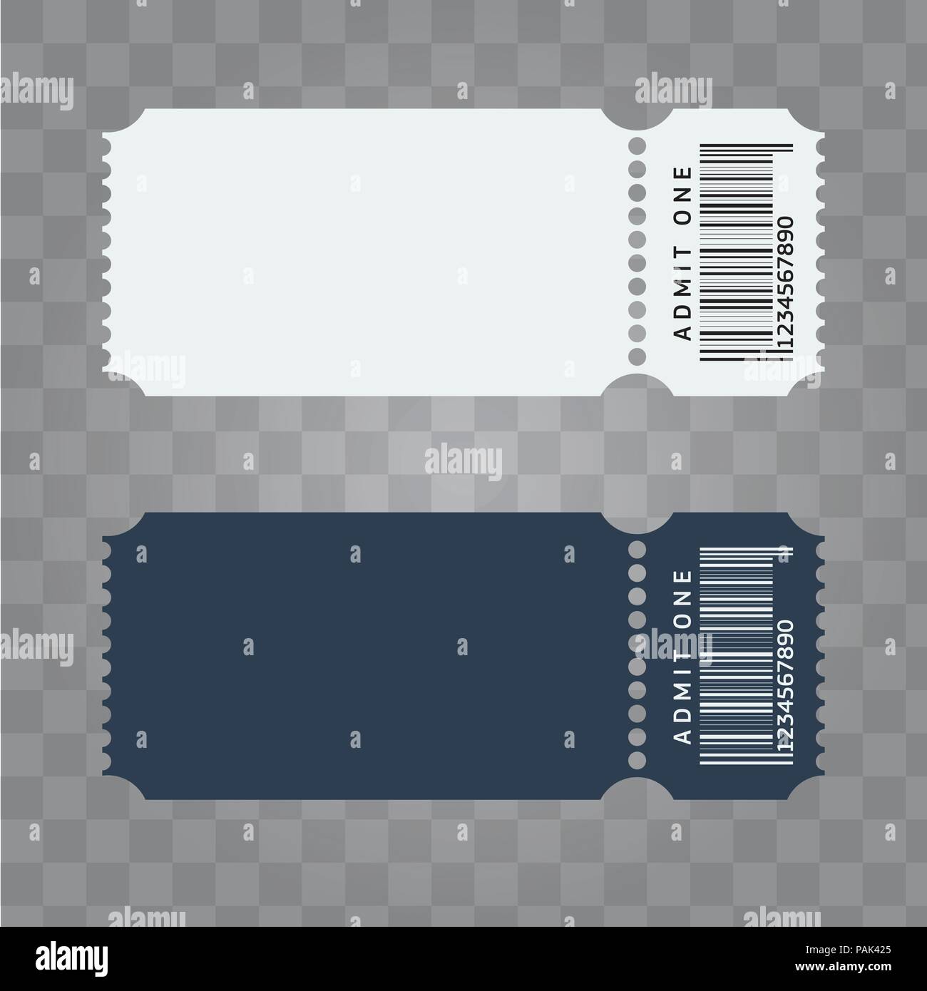 Vector Ticket template design. Trendy blank ticket template layout Throughout Blank Admission Ticket Template