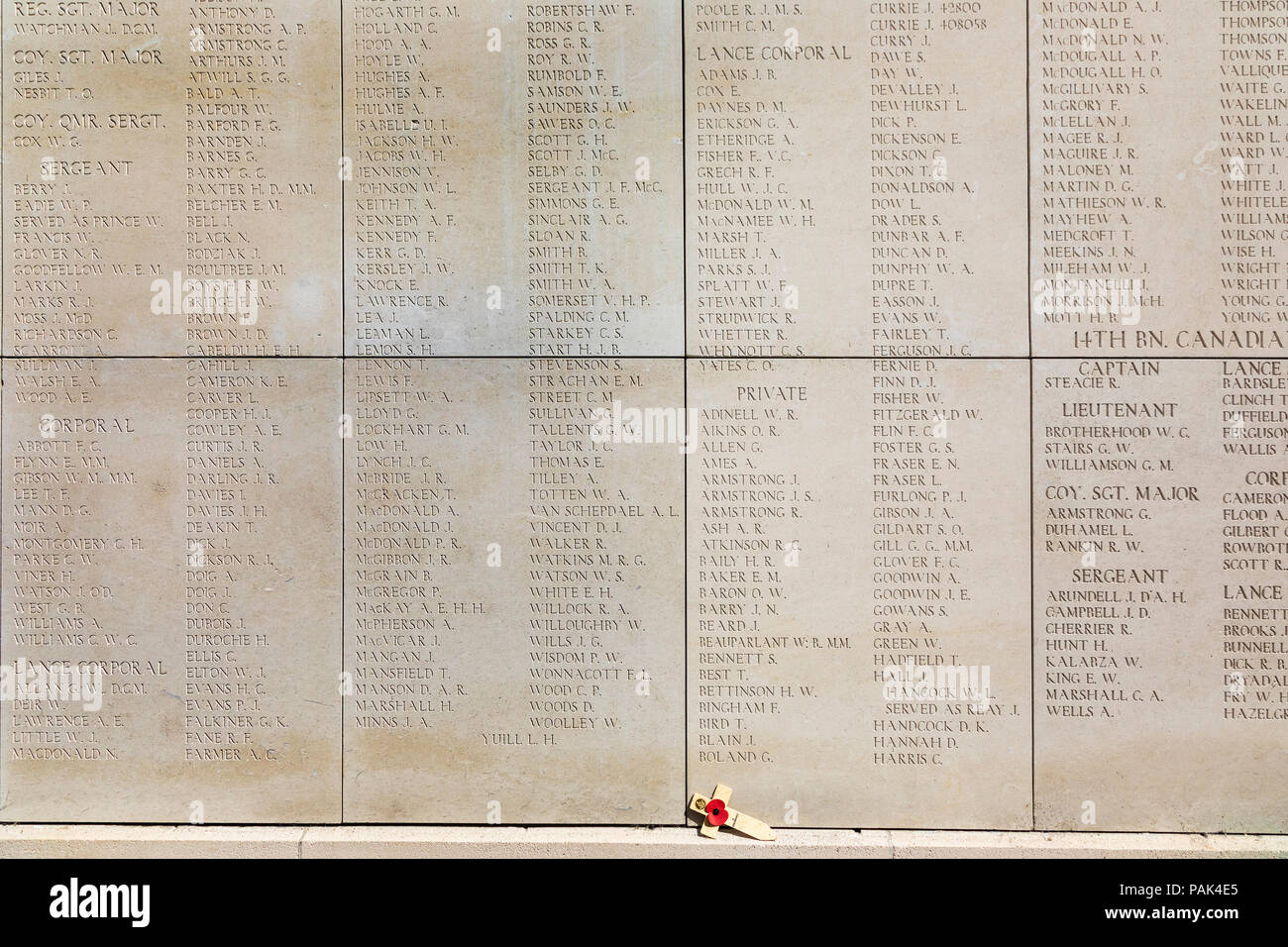 Behind the names on the Menin Gate