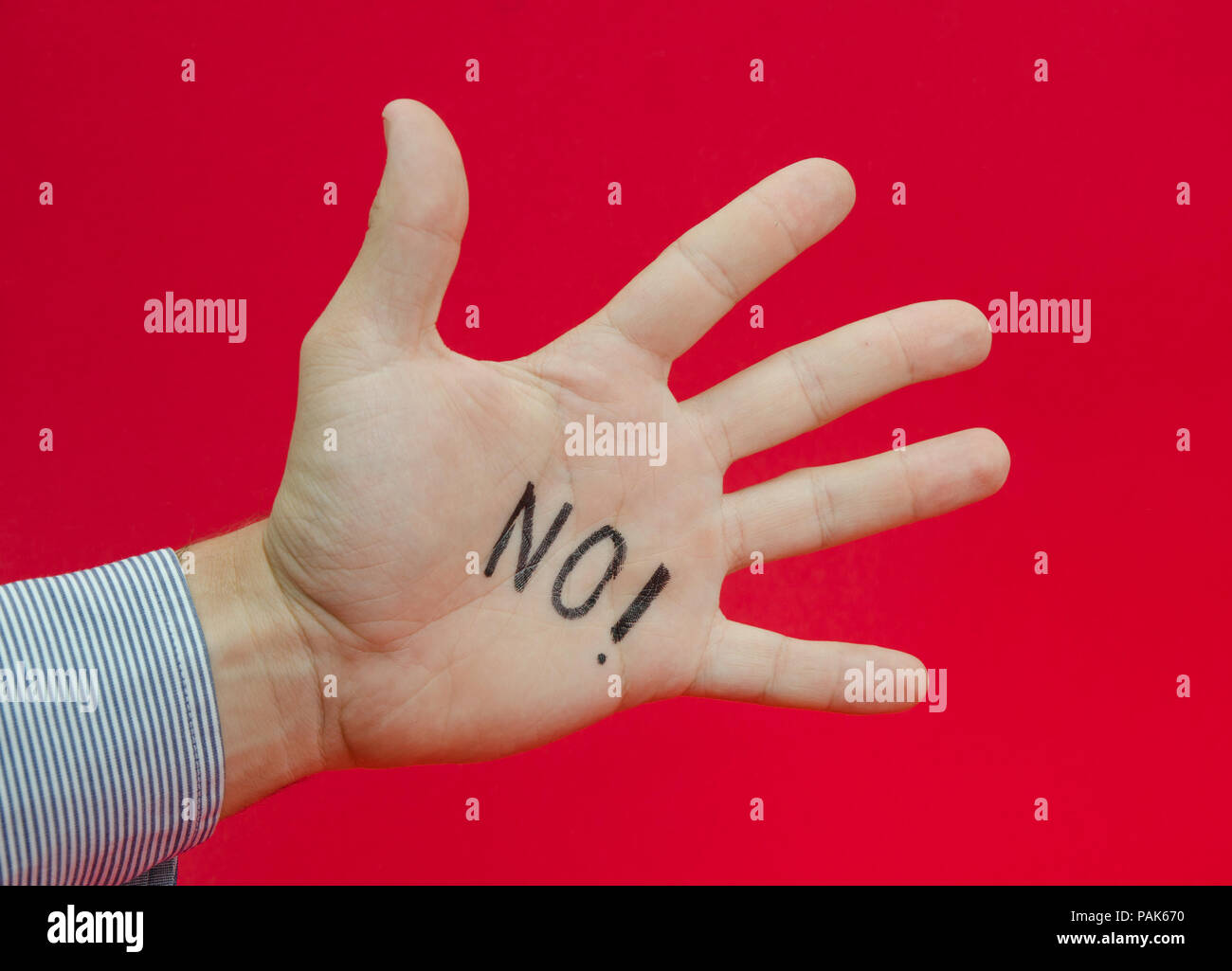 Talk To The Hand Sign