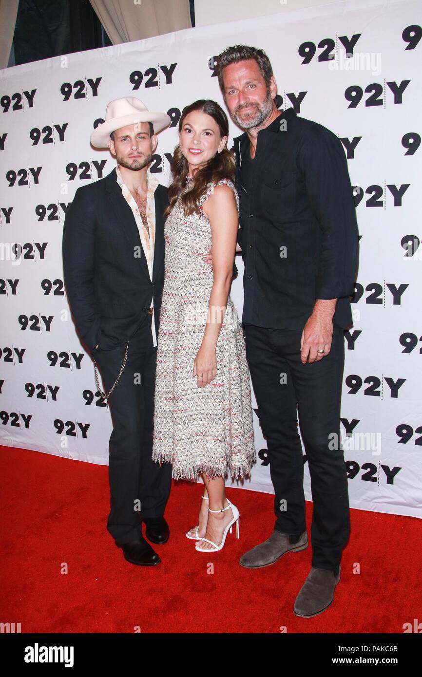 New York, NY, USA. 23rd July, 2018. Nico Tortorella, Sutton Foster