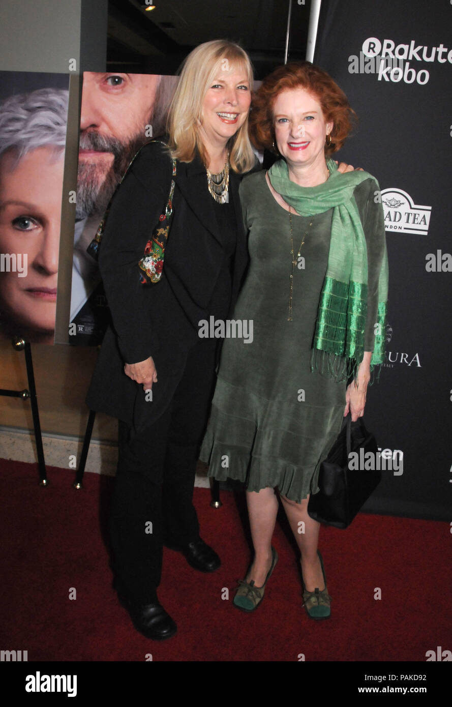 Los Angeles, USA. 23rd July 2018. Actresses Candy Clark and Lisa Pelikan attend the Los Angeles Premiere of 'The Wife' on July 23, 2018 at Pacific Design Center, Silverscreen Theater in West Hollywood, California. Photo by Barry King/Alamy Live News Stock Photo