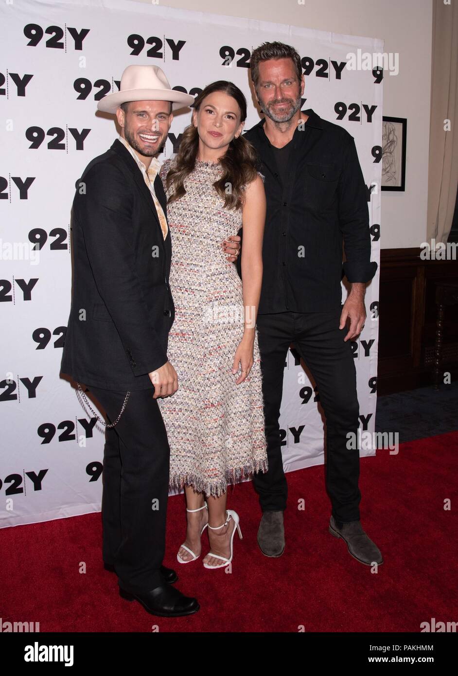 New York, NY, USA. 23rd July, 2018. Nico Tortorella, Sutton Foster