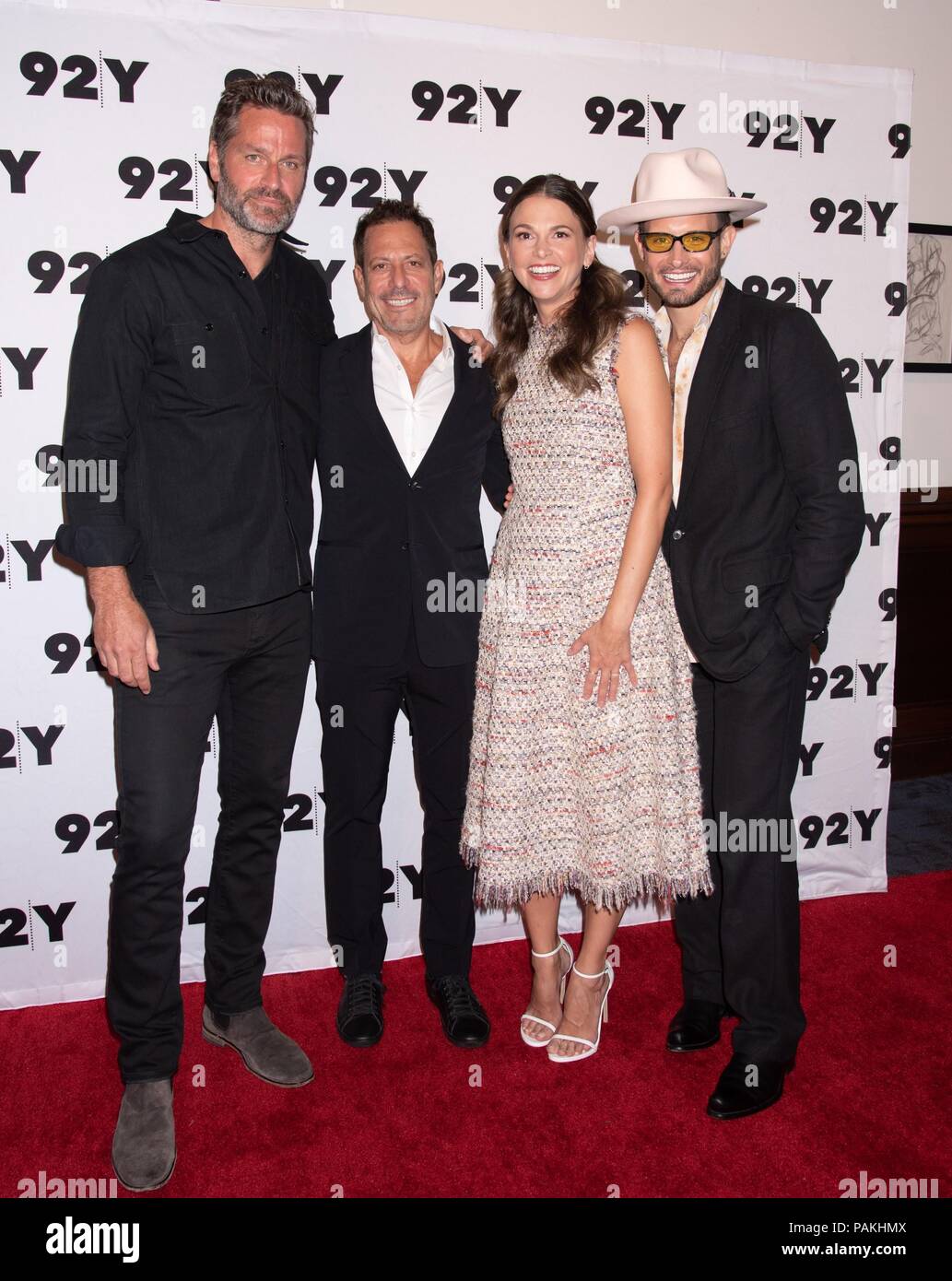 New York, NY, USA. 23rd July, 2018. Peter Hermann, Darren Starr, Sutton