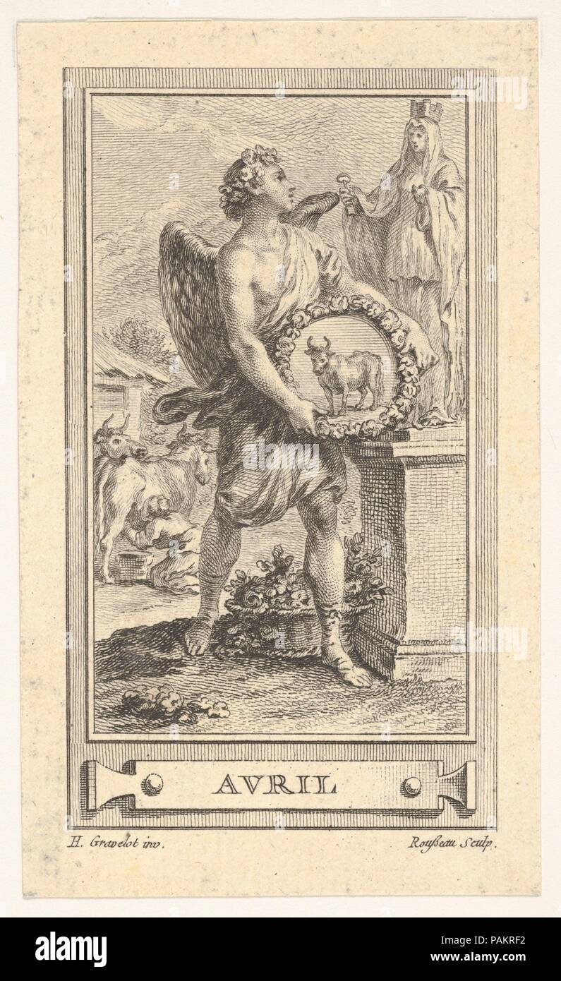 Artist: After Hubert François Gravelot (French, Paris 1699-1773 Paris). Dimensions: sheet: 4 5/16 x 6 1/2 in. (11 x 16.5 cm). Date: 18th century.