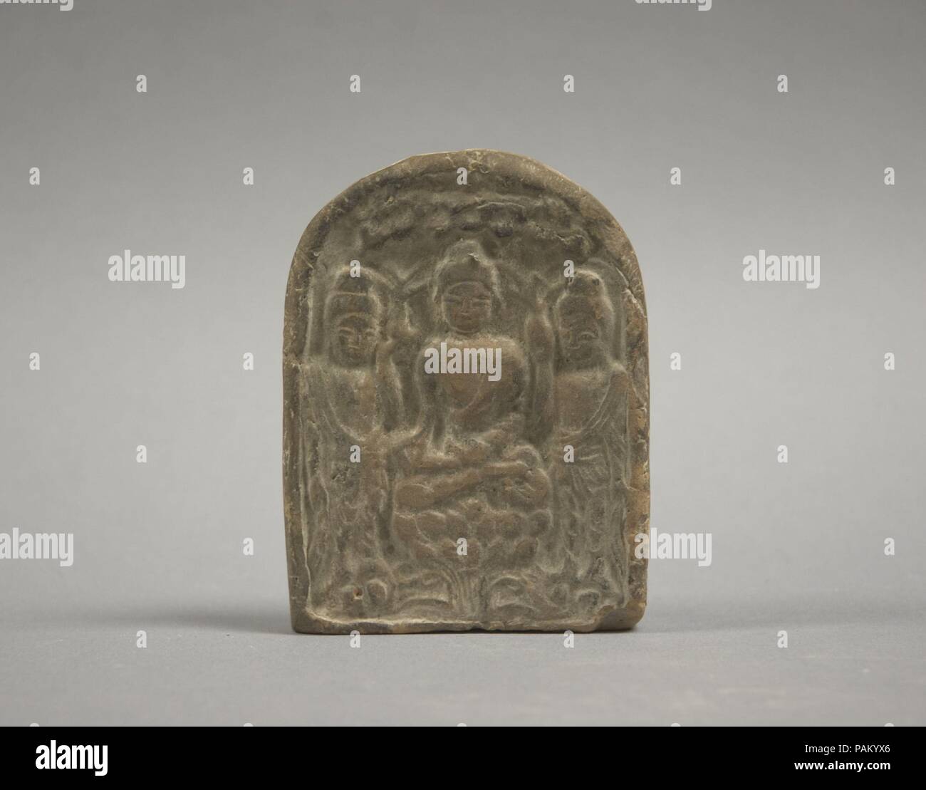 Votive Tablet. Culture China. Dimensions H. 4 1/2 in. (11.4 cm); W. 2