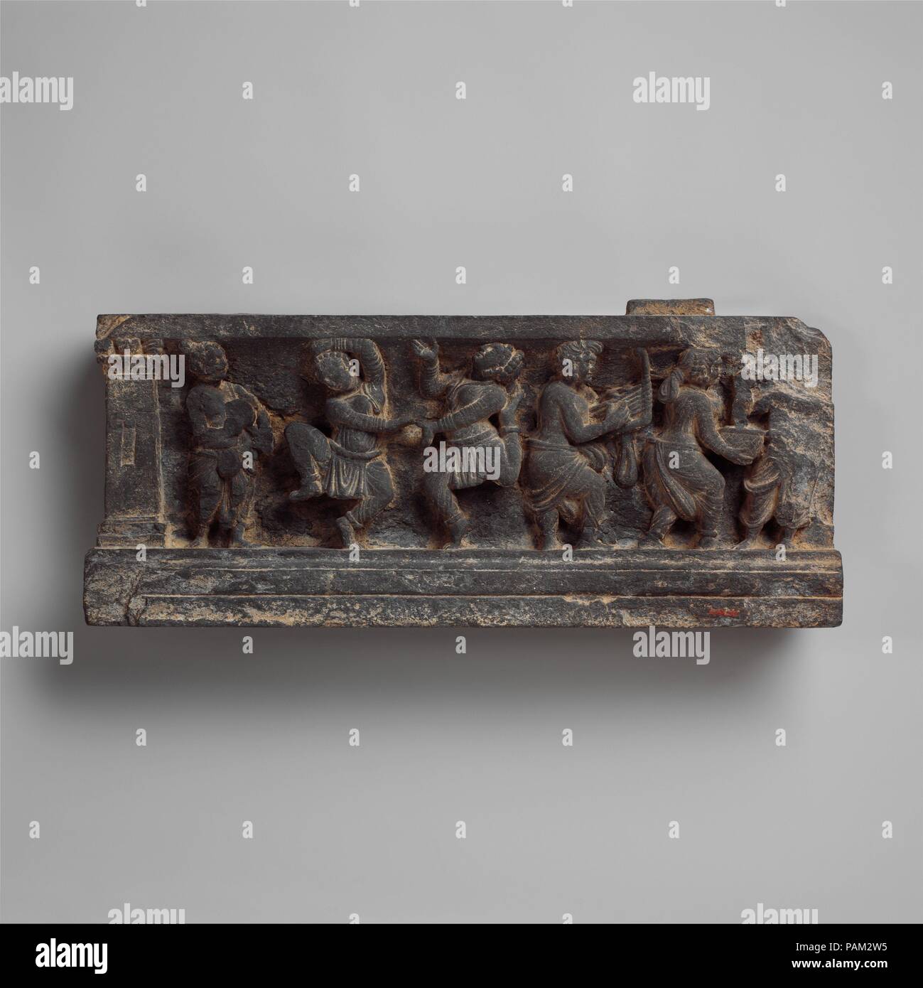 Riser Scene Stair Riser: Dionysian Scene with Musicians and Dancers. Culture ...