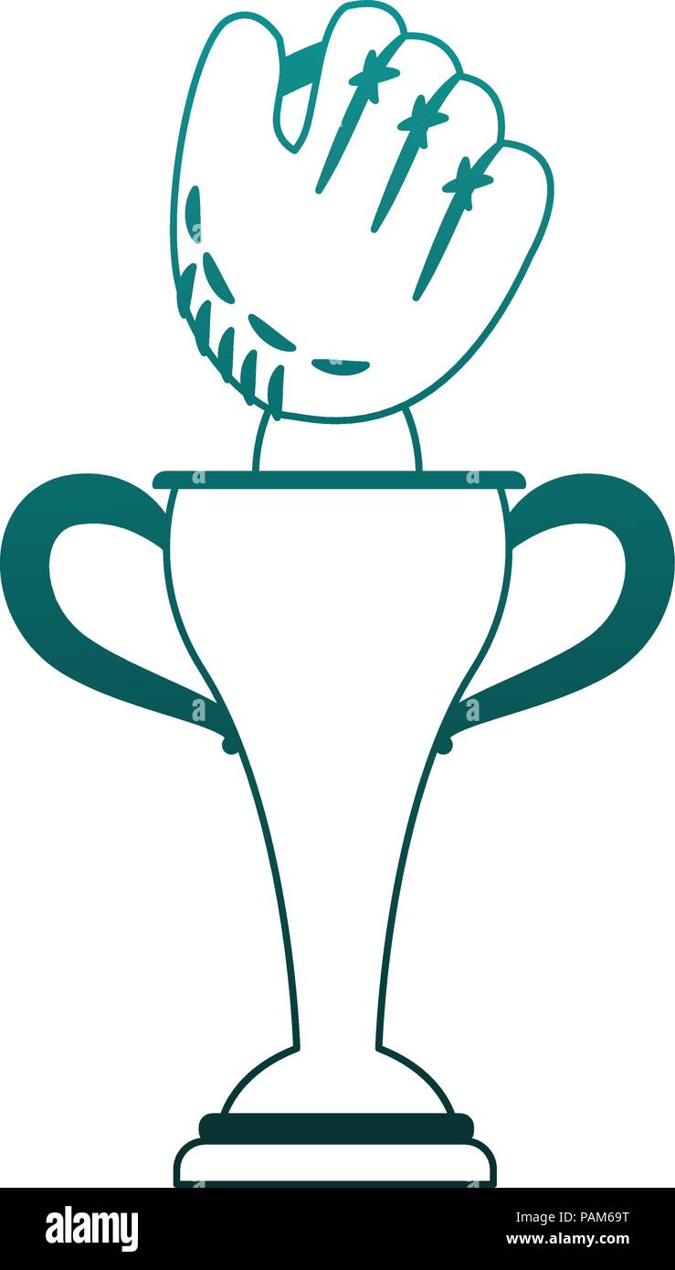 Trophy baseball cup symbol Stock Vector Image & Art - Alamy