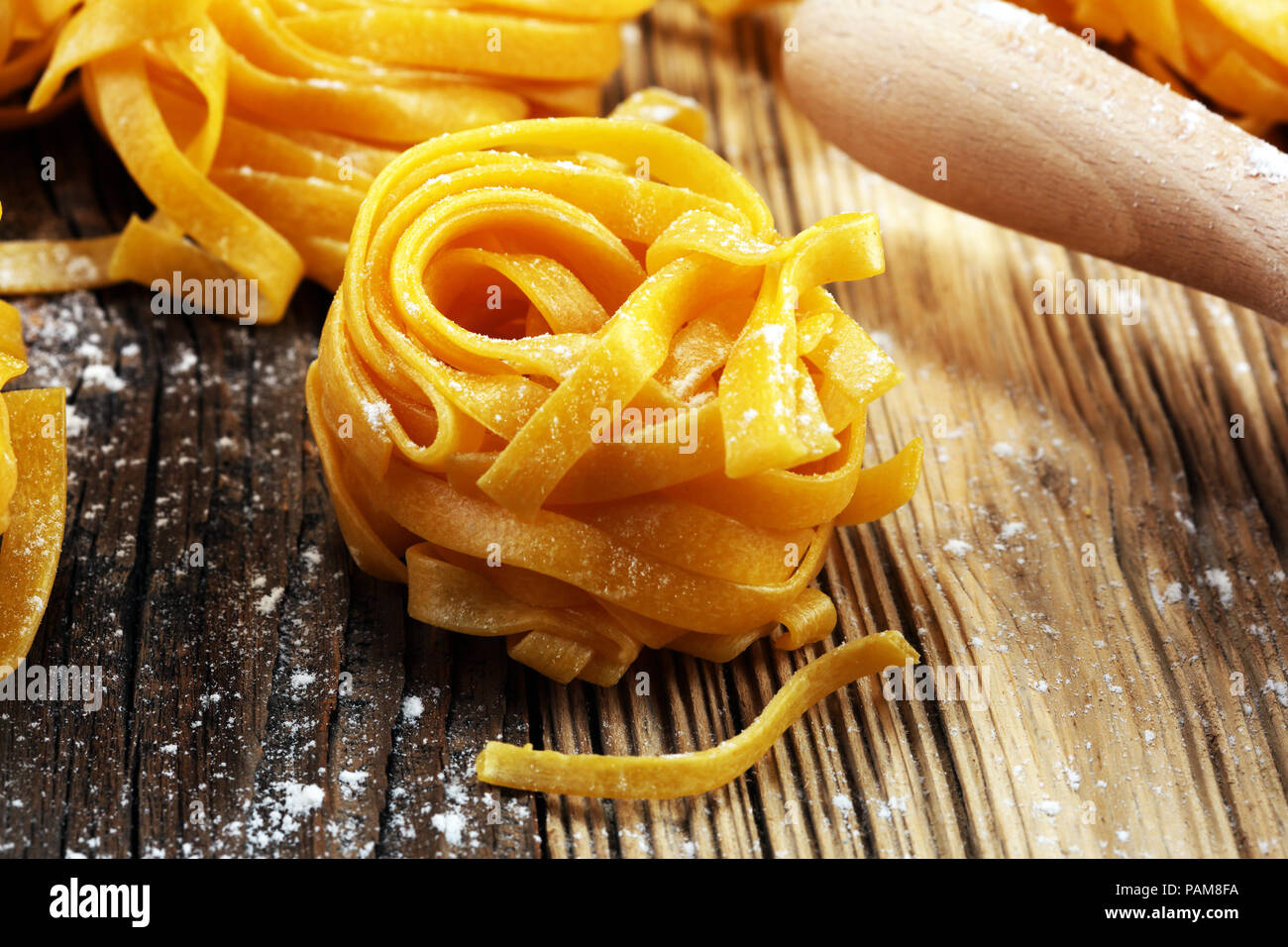 pasta on rustic background. Diet and food concept Stock Photo - Alamy