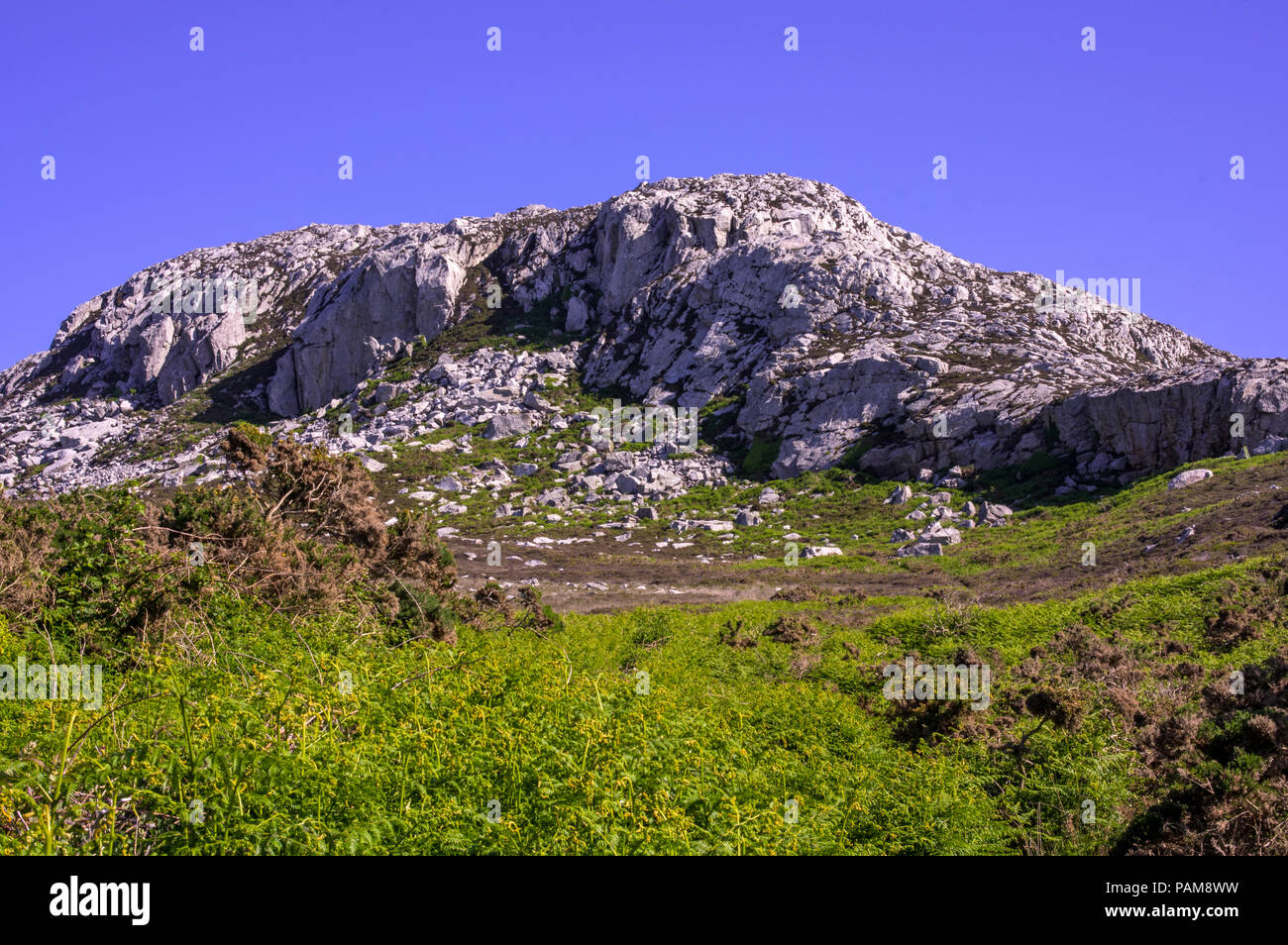 The highest point on Anglesey, with a history dating back to the bronze